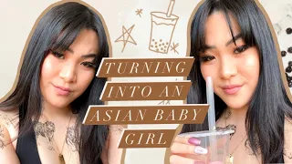 Transforming myself into an Asian Baby Girl (ABG) 🥢🐉