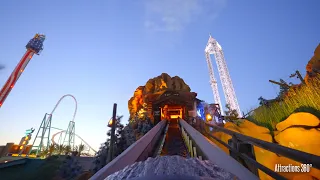 Knott's Log Flume Ride 2021 | Knott's Berry Farm 100th Anniversary