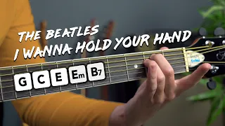 The Beatles 'I Wanna Hold Your Hand' Guitar Lesson // chords & how to play