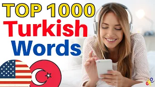 Top 1000 Turkish WORDS You Need to Know 😇 Learn Turkish and Speak Turkish Like a Native 👍 Turkish