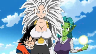 Yamoshi the Goddess of Saiyans Appears as a Girl and meets Goku - FULL MOVIE