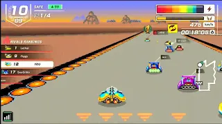 F-Zero 99 - Red Canyon I front running with Fire Stingray