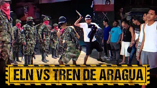 ¡DUELO FATAL! ELN VS TREN DE ARAGUA en COLOMBIA: La disputa por el territorio se empeora