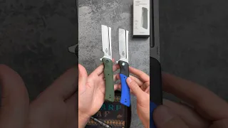 Folding CLEAVER Pocket Knife?! Would you use this for food prep? 🤔 #shorts #youtubeshorts