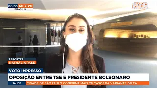 Oposição entre TSE e Presidente Bolsonaro