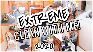 2020 EXTREME WHOLE HOUSE CLEAN WITH ME//CLEANING MOTIVATION//DECLUTTER/MomPreneur