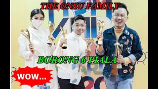 WOW ! Dapat 6 Piala The Onsu Family Borong Award Mom and Kids 2020