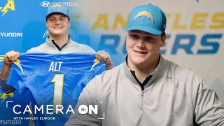 Joe Alt Reacts To Joining Bolts | LA Chargers