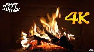 🔥 Cozy Fireplace 4K for Sleeping | 4K Fireplace | Камин 4K | Камин | Заставка камин | Огонь 4К | 火