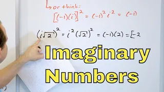 11 - Simplify Expressions with Imaginary Numbers - Part 1