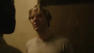 Evan Peters [Drunk scene outside apartment 213] Dahmer