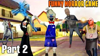 Horror Funny full gameplay| Ice Scream Rod Ban kar sabki kutai kardi😂 Part 2