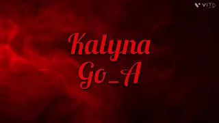 Kalyna by Go_A lyric video