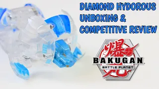 DIAMOND HYDOROUS UNBOXING & COMPETITIVE REVIEW - Bakugan Battle Planet Wave 2