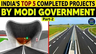 TOP 5 Completed Projects in INDIA by MODI Government | Part-2 | India's Mega Projects