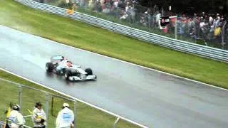 Michael Schumacher 2011 Candian Grand Prix hairpin turn.MPG