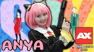 Anya Forger Silences Anime Expo 2023 ft. Hamu Cotton