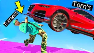 GTA 5 : DUCK Or GET HIT By A 350MPH CAR !! MALAYALAM