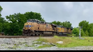 Union Pacific ZLAAI Intermodal Train - ES44AC/AC44CW/SD70ACe/ET44AH - Shreveport, LA 5/26/24