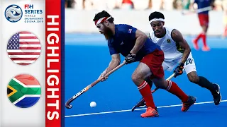 South Africa v USA | Men's FIH Series Finals | Match 17 Highlights