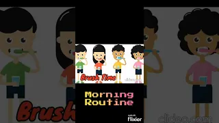 Morning Routine | Good habits for kids | Good habits |Good habits and bad habits | Good habit Shorts