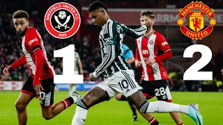 Manchester United 2-1 Sheffield United EXTENDED HIGHLIGHTS 🔥🔥 | ALL GOALS | DIOGO DALOT GOAL