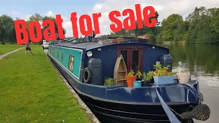 #181 - Boat For Sale! Widebeam Boat Life