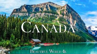 Canada 4K  - Scenic Relaxation Film - Meditation Relaxing Music - Amazing Nature