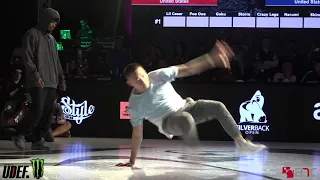 Flipside Technique Vs Killafornia - Top 32 - Silverback Open 2018 - Pro Breaking Tour - BNC