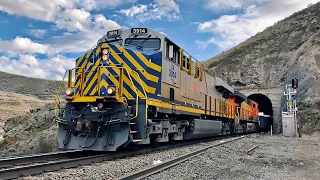 Massive Trains Thru Black Canyon, EX CITIRAILS, BNSF H2 Foreign Power, Railroad Tunnels, and More!