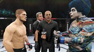 Khabib vs. Freakish Clown - EA Sports UFC 2 - Champion Fights ☝️🦅
