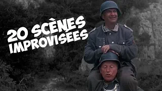 TOP 20 des scènes improvisées par Louis de Funès