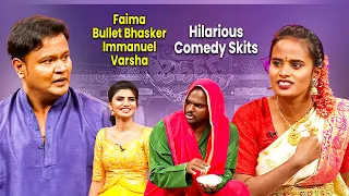 Faima, Bullet Bhaskar, Immanuel, Varsha Hilarious Comedy Skits | Extra Jabardasth | ETV