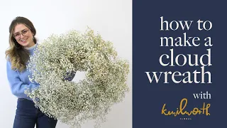 How to Make a Cloud Wreath