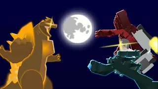 Space Godzilla vs Skibidi toilet trailer (stick nodes pro battle animation)