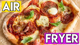 BEST Air Fryer Pizza Recipe 🍕 (Ninja Foodi XL)