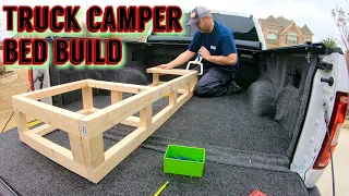 TRUCK CAMPER BED BUILD: STEP 1