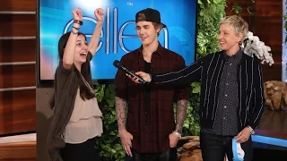 Justin Bieber and Ellen Play Humdinger