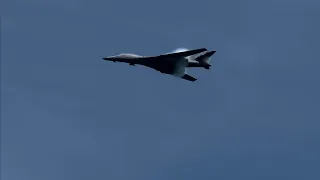 U.S. Air Force Rockwell B-1B Lancer “The Bone” | 2023 Air & Sea Show | Miami Beach | 4K60FPS