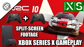 WRC 10: Split-screen - Xbox Series X Gameplay (60fps)