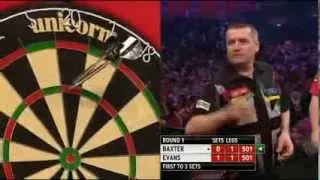 2014 PDC World Championships Best 180 Ever  * Ronnie Baxter