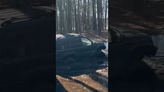 JEEP WJ ALMOST GETS STUCK IN THE SWAMP