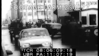 1961 - Germany: Border Protest 250077-04.mp4 | Footage Farm