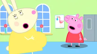 Peppa Pig Sees Mummy Rabbits Bump | Kids TV and Stories