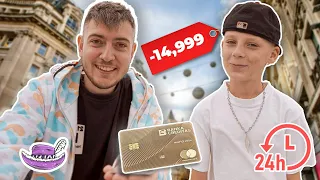 DAL JSEM SVOJI KREDITNÍ KARTU 13 LETÉMU DÍTĚTI NA 24 HODIN?!! / @K1F69