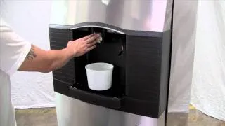Manitowoc Full Size Cube Ice Machine - Indigo Series w/ Hotel dispenser Video (ID-0302A_SFA-291)