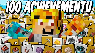 100 Minecraft Achievementů za 24 Hodin!