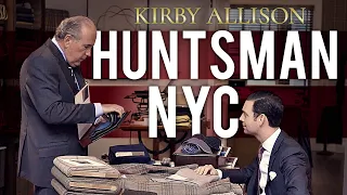 Huntsman & Sons In New York City Savile Row Bespoke Suit Fitting | Kirby Allison