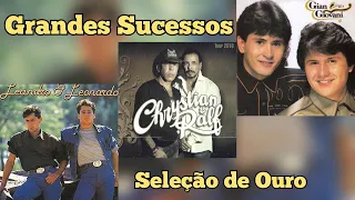 LEANDRO E LEONARDO & CHRYSTIAN E RALF & GIAN E GIOVANI 🎤 ÍCONES DO SERTANEJO 🪕SUCESSOS INESQUECÍVEIS