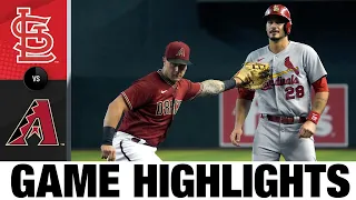 Cardinals vs. D-backs Highlights (8/21/22) | MLB Highlights